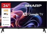 SHARP LED-Fernseher "1T-C24HFx", Energieeffizienz: E, schwarz, 24 ″, Fernseher, LED-Fernseher