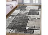 Teppich OTTO HOME "Deblin" Gr. 7, braun, B:240cm H:9mm L:320cm, Kunstfaser, Teppiche, Teppich, weicher Flor, Kurzflor, Karo-Design, modern, geometrisches Muster