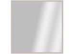 Garderobenspiegel FORTE "Alice Springs", kaschmir beige, B:74cm H:76cm T:1,8cm, Holzwerkstoff, Spiegelglas, Spiegel, Garderobenspiegel, B/H/T 74/76/1,8 cm, Wandmontage