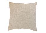 Dekokissen HOME WOHNIDEEN "LUCIO 1ER PACK MIT FÜLLUNG" Gr. 2, beige (beige, unifarben), B:50cm L:50cm, Polyester, Dekokissen_Sitzkissen_Kissenhüllen, Dekokissen