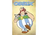 Leinwandbild LUCKYLINDE "Obelix und Idefix", bunt (farbe bild(er): bunt), B:40cm H:60cm T:3cm, Holz, Leinwand, Bilder, Leinwandbild, Canvasbild Wanddeko Bild zum Film "Kampf der Häuptlinge"
