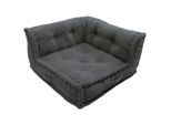 P & B Sofaelement, Grau, Textil, 80x43x80 cm, AZO-frei, Rücken echt, Wohnzimmer, Sofas & Couches, Sofas, Textilsofas