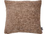 Dekokissen DONE. "Glow", taupe, unifarben, B:45cm H:1cm L:45cm, Polyester, Dekokissen_Sitzkissen_Kissenhüllen, Dekokissen