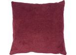 Dekokissen GÖZZE "Muri", lila (beere, unifarben), B:60cm L:60cm, Obermaterial: 100% Polyester, Dekokissen_Sitzkissen_Kissenhüllen, Dekokissen, in vielen Unifarben