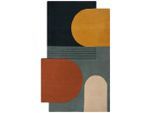 Flair Rugs , Mehrfarbig , Textil , Abstraktes , rechteckig , 120x180 cm , Reach, AZO-frei, Handmade in India , für Fußbodenheizung geeignet, pflegeleicht , Teppiche & Böden, Teppiche, Webteppiche