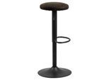 Barhocker ACTONA GROUP "Finch", grau (anthrazit), B:40cm H:82cm T:40cm, Hocker, Barhocker, Barstuhl, (Set, 2 St), Höhenverstellbar, Fußstütze, Trompete Gestell
