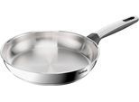 Bratpfanne TEFAL "Emotion+", edelstahl, B:25,6cm H:8,2cm L:43,4cm Ø:24cm, Pfannen, Bratpfanne, Premium Edelstahl, Induktion, spülmaschinenfest, hochglanzpoliert