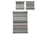 Bettwäsche IRISETTE "Meran 8476", bunt (pastell), B/L: 200cm x 200cm, 1 Stk., 2 Stk., Feinbiber, B/L: 80cm x 80cm, 3 Stk., Feinbiber, Obermaterial: 100% Baumwolle, Bettwäsche, Bettwäsche, kuschelig weiche Winterbettwäsche