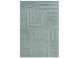 Flair Rugs , Hellblau , Textil , Struktur , rechteckig , 230x160 cm , Reach , in verschiedenen Größen erhältlich , Teppiche & Böden, Teppiche, Webteppiche