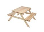 Möbelix , Naturfarben , Holz , Kiefer , 91.1x50x90 cm , Tisch klappbar , Spielwaren, Outdoorspielzeug, Kinder-Gartenmöbel