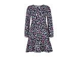 Sommerkleid HAPPY GIRLS "dress", Mädchen, Gr. 98, EURO-Größen, blau (navy), Stoff, 100% Baumwolle, normal, Kleider Sommerkleid