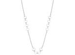 Kette mit Anhänger AMOR "2026263", silber (silberfarben), Halsketten, Damen, Silber 925 (Sterlingsilber), L: 45