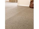 Teppichboden ANDIAMO "Luton, Feinschlinge, Gesamthöhe 6 mm, Luxusklasse LC1", beige, B:500cm L:350cm, Kunstfaser, Teppiche, meliert, Breite 400 cm oder 500 cm, strapazierfähig & pflegeleicht