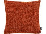 Dekokissen DONE. "Glow", rust, unifarben, B:45cm H:1cm L:45cm, Polyester, Dekokissen_Sitzkissen_Kissenhüllen