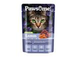 Pawsome Nassfutter Katze, Adult, Lamm 28x85 g
