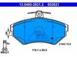 ATE Bremsensatz, Scheibenbremse sg00000d6s Vorderachse voll 232mm 25mm für Skoda VAG SEAT