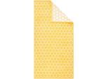 Duschtuch DYCKHOFF "Pure Natural Honey", gelb, B:70cm L:140cm, Frottier, Baumwolle, Handtücher, BIO Baumwolle, GOTS