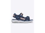 Sandale LOTTO, Mädchen, Gr. 30, navy, midblau, Synthetik, Schuhe Sandale, - mit Flexkerben für einen natürlichen Bewegungsablauf