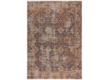 Flair Rugs , Blau , Textil , Struktur , rechteckig , 80x150 cm , für Fußbodenheizung geeignet, strapazierfähig , Teppiche & Böden, Teppiche, Webteppiche, Handwebteppiche