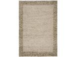 Flair Rugs , Grün , Textil , Uni , rechteckig , 120x170 cm , Reach, AZO-frei, Handmade in India , für Fußbodenheizung geeignet, strapazierfähig , Teppiche & Böden, Teppiche, Webteppiche, Handwebteppiche