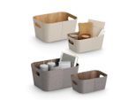 Zeller Present , Braun, Beige , Textil, Naturmaterialien , Baumarkt, Keller & Abstellraum