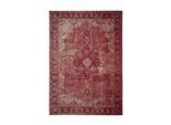 Flair Rugs , Rosa , Textil , Vintage , rechteckig , 200x290 cm , Reach, AZO-frei , für Fußbodenheizung geeignet, pflegeleicht , Teppiche & Böden, Teppiche, Webteppiche, Vintage Teppiche