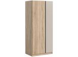 Drehtürenschrank OAKLAND ca.80x183x53cm Sonoma Eiche