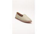 Dalya Leren Instapper Platte Schoenen Dames