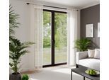 Gardine HOMING "Faria" Gr. 1, beige, B:140cm H:245cm, Obermaterial: 100% Polyester, Gardinen, Gardine, Fertigschal