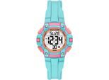Chronograph SKECHERS "ANOKA", blau (türkisfarben), Armbanduhren, Kinder, Chronograph, Quarzuhr, Armbanduhr, Kinder, Jugendliche, digital, Tag, Wochentag