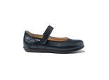 Schul-Ballerina-Schuhe aus Leder