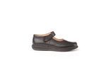 Schul-Ballerina-Schuhe aus Leder