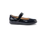 Schul-Ballerina-Schuhe aus Leder