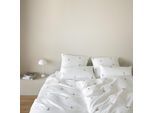 Bettwäsche ELEGANTE "Sail Away", weiß, B/L: 135cm x 200cm, 1 Stk., 1 Stk., Mako-Satin, B/L: 80cm x 80cm, 2, Mako-Satin, Obermaterial: 100% Baumwolle, Bettwäsche, Bettwäsche, angenehmes Hautgefühl