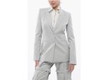 CORPORATE TECH Slim Fit Blazer mit steigendem Revers in Grau