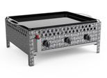 Gasgrill TEPRO "Wurstbräter", silber, B:60cm H:28,2cm T:54,5cm, Grills, mit Grillpfanne, emailliert
