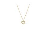Lyomi Anhänger mit Kette 585/- Gelbgold 22 synth. Diam. 0,18ct.