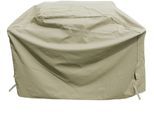 Grill-Schutzhülle TEPRO, beige (natur), B:150cm H:110cm L:70cm, Polyester, Planen, für Holzkohlegrill »Toronto XXL«, BxL: 150x70 cm