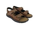 Herren Sommer Strand Leder Sandalen