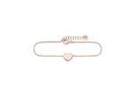 cai Armband 925/- Sterling Silber rotvergoldet Herz