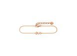 cai Armband 925/- Sterling Silber rotvergoldet "cai"