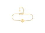 cai Armband 925 Sterling Silber Topas Tattoo Motiv Raute