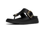 Fitflop Gen-FF Zehentrenner aus Leder für Damen in Schwarz
