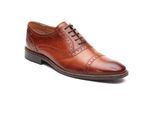 Base London Ascot Oxford Leder Herren Schuhe in verbranntem Tan