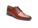 Base London Eton Schnürlederschuhe für Herren in verbranntem Tan