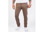 Rock Creek Stoffhose Dunkelbeige