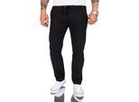 Rock Creek Stoffhose Schwarz