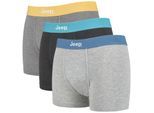 JEEP - 3 Pairs Heren Katoenrijke Mix Dagelijkse Fitted Boxershorts