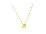 Fascination by Ellen K. Anhänger mit Kette 375/- Gelbgold bicolor Zirkonia