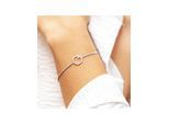 cai Armband 925 Sterling Silber rhodiniert Zirkonia Kreis
